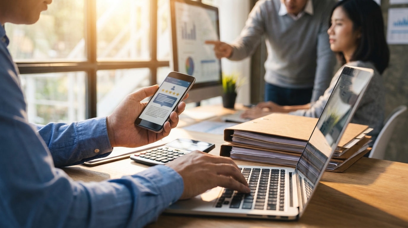 Avaliações no Google para Contadores: como conseguir reviews positivos e responder corretamente